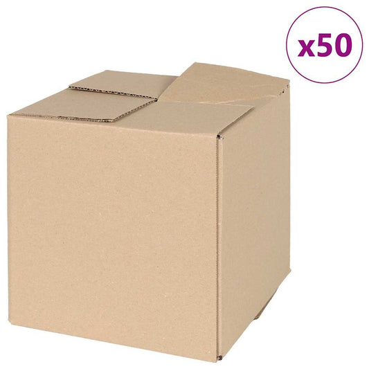 Faltbox mit Speicher 50 pcs Braun 20 x 20 x 20 cm Karton