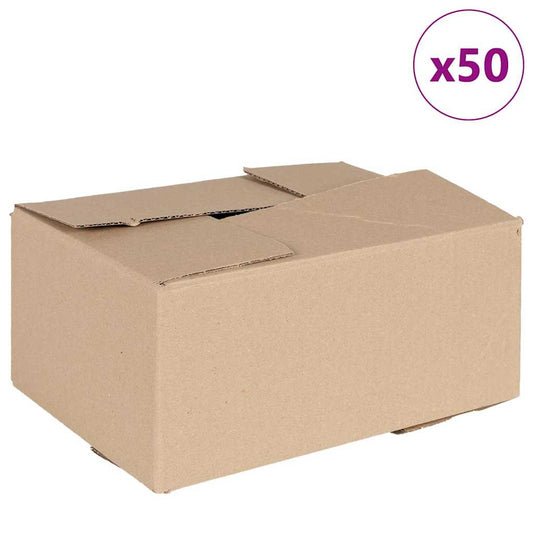 Faltbox mit Speicher 50 pcs Braun 30 x 21.5 x 14 cm Karton
