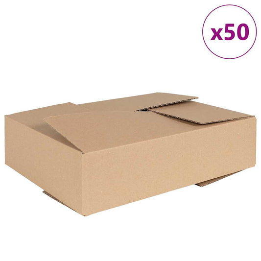Faltbox mit Speicher 50 pcs Braun 40 x 30 x 10 cm Karton