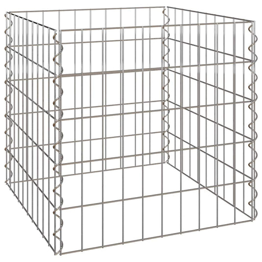 Komposter Grau Stahl