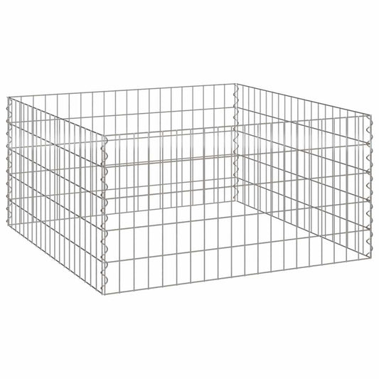 Komposter Grau Stahl