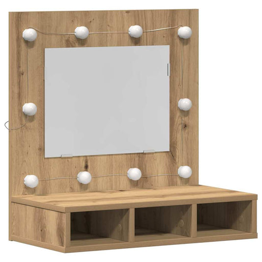 Spiegelschrank Artisan-Eiche 60 x 31,5 x 62 cm Holzwerkstoff