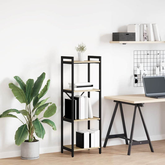 Bücherregal Sonoma-Eiche 40 x 30 x 118 cm Holzwerkstoff