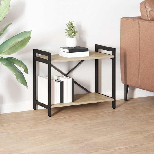 Bücherregal Sonoma-Eiche 60 x 30 x 48,5 cm Holzwerkstoff