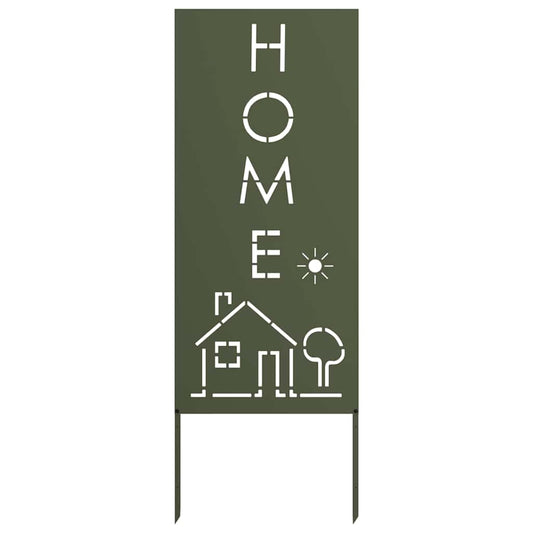 Garten Sichtschutz-Leinwand Olivgrün 50 x 140 cm