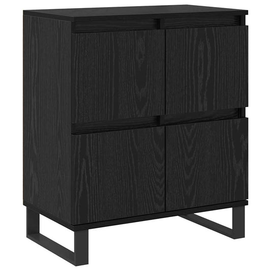 Sideboard Schwarz 60 x 35 x 70 cm Holzwerkstoff