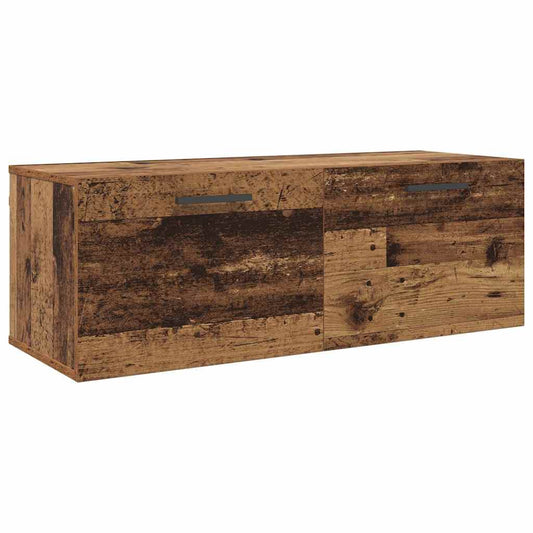 Wandschrank Altholz 100 x 36,5 x 35 cm Holzwerkstoff