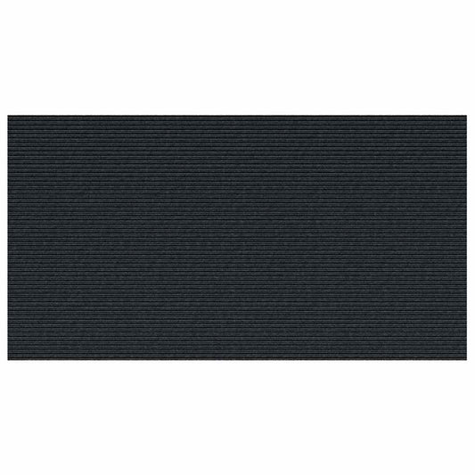 Teppichläufer Anthrazit 80 x 150 cm Stoff