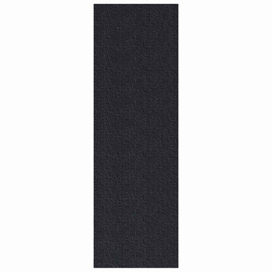 Teppichläufer Anthrazit 80 x 250 cm Stoff