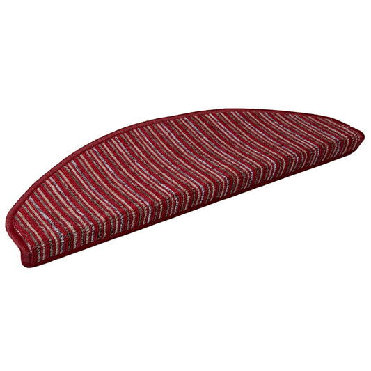 Selbstklebende Treppenschoner 15 pcs Rot 65 x 21 x 4 cm