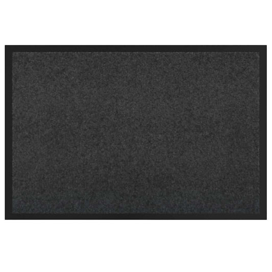 Fußmatte Anthrazit 80 x 120 cm Teddystoff
