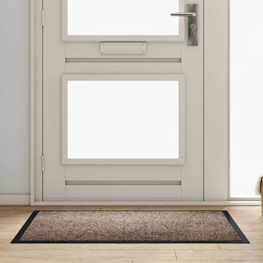 Fußmatte Beige 80 x 120 cm Teddystoff