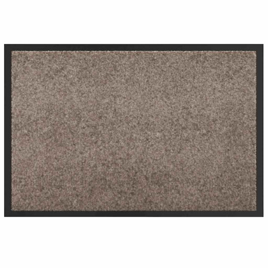 Fußmatte Beige 80 x 120 cm Teddystoff