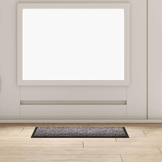 Fußmatte Hellgrau 40 x 60 cm Teddystoff