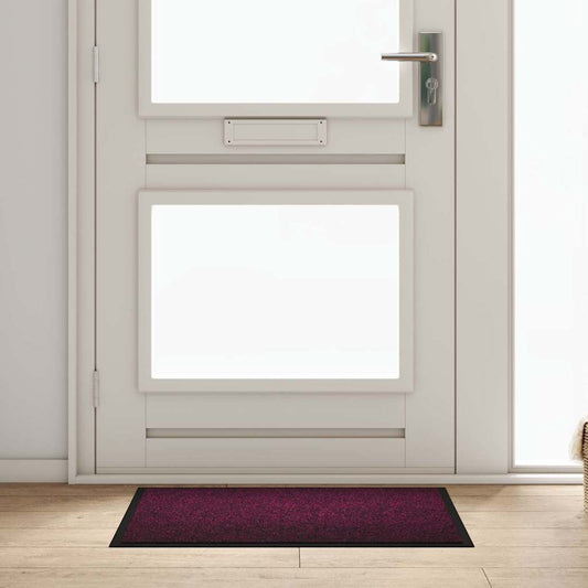 Fußmatte Bordeaux 60 x 80 cm Teddystoff