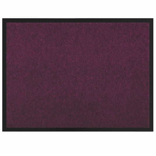 Fußmatte Bordeaux 60 x 80 cm Teddystoff