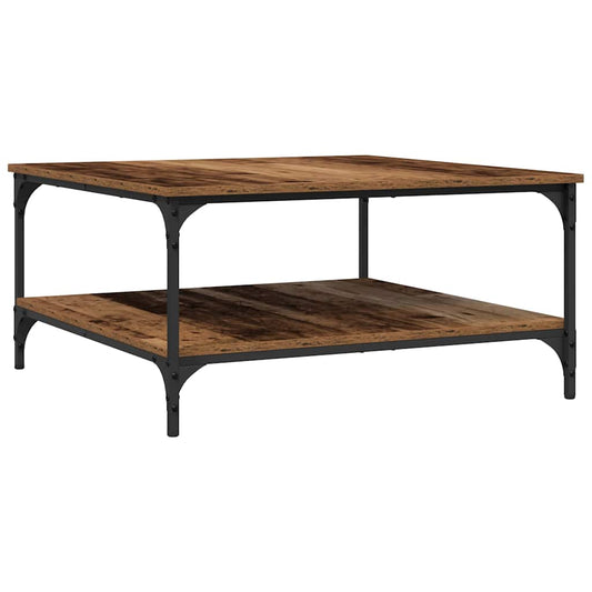 Couchtisch Altholz 80 x 80 x 40 cm Holzwerkstoff