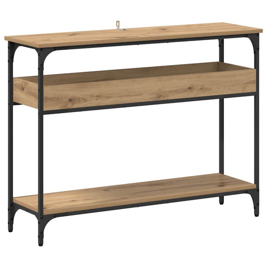 Konsolentisch Artisan-Eiche 100 x 29 x 75 cm Holzwerkstoff