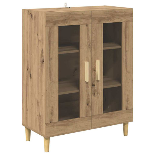 Sideboard Artisan-Eiche 69,5 x 34 x 90 cm Holzwerkstoff