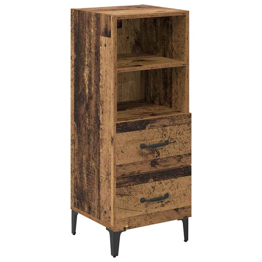 Sideboard Altholz 34 x 34,5 x 90 cm Holzwerkstoff