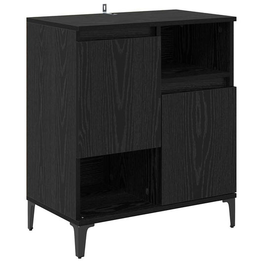 Sideboard Schwarze Eiche 60 x 35 x 70 cm Holzwerkstoff
