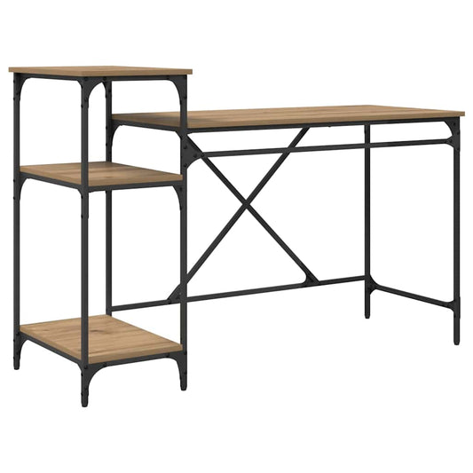 Schreibtisch Artisan-Eiche 135 x 50 x 90 cm Holzwerkstoff