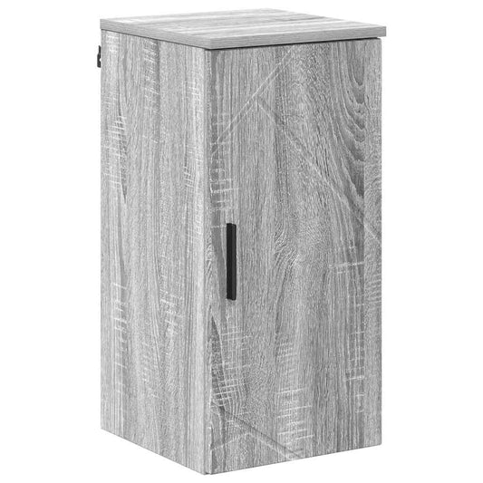 Badezimmerschrank Wandmontiert Graues Sonoma 30 x 31,5 x 61 cm