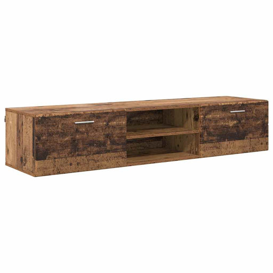 Holzschrank Wandmontiert Altholz 150 x 39 x 30 cm Holzwerkstoff
