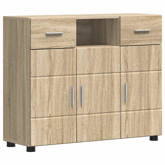 Sideboard Sonoma-Eiche 88,5 x 30,5 x 73 cm Holzwerkstoff