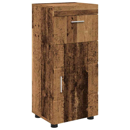 Badezimmerschrank-Set TULUM Altholz 37 x 31,5 x 82 cm