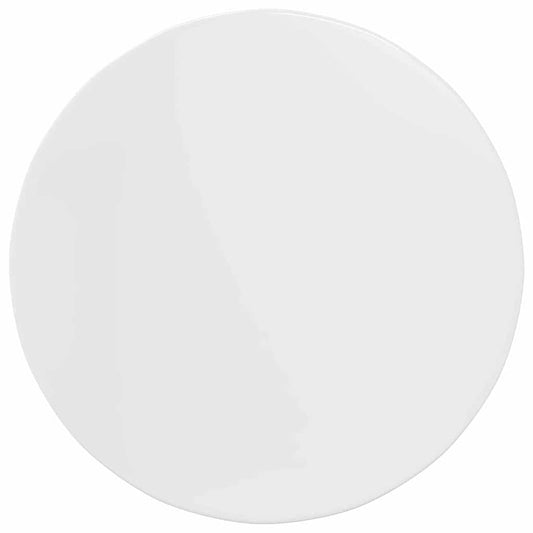 Tischplatte Hochglanz-Weiß 80 x 80 x 1,5 cm Holzwerkstoff