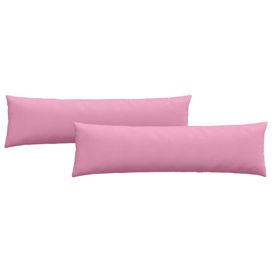 Sofakissen 2 pcs Rosa 145 x 40 cm Stoff