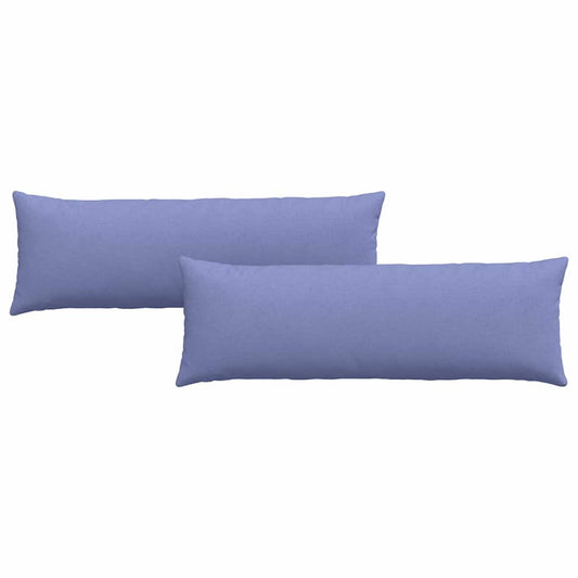 Sofakissen 2 pcs Blau 120 x 40 cm Stoff