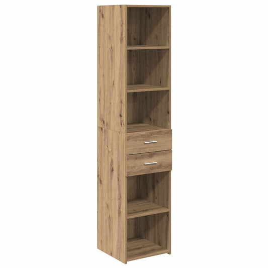Highboard Artisan-Eiche 40 x 42,5 x 185 cm Holzwerkstoff