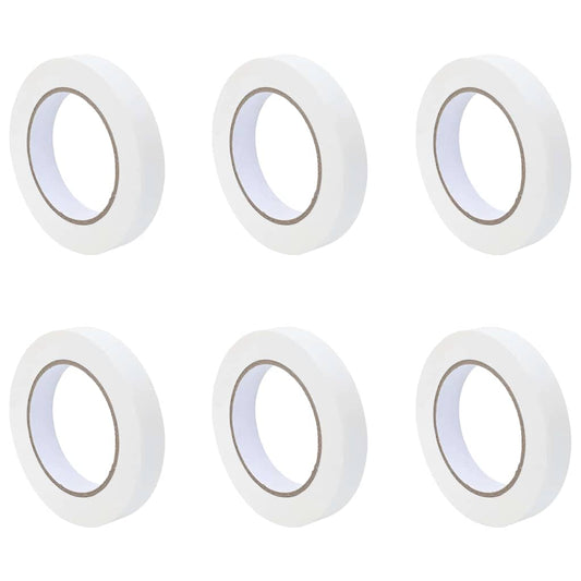 Malerklebebänder 6 pcs Weiß 19mm x 50m Papier