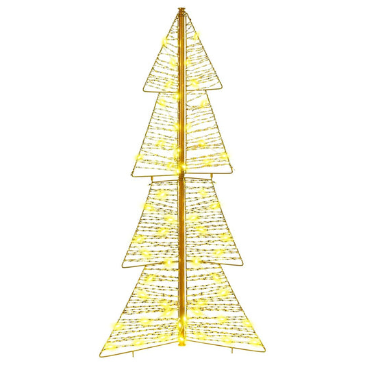 Weihnachtsbaum mit 100 LEDs Warmes Weiß 120 cm Haustier