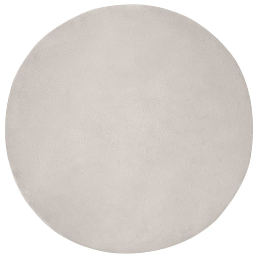Kunstfell Hasen Teppich Olite Beige Ø 200 cm Polyester