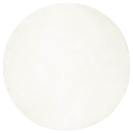 Kunstfell Hasen Teppich Olite Creme Ø 200 cm Polyester