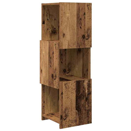 Eckschrank Weiß 30,5x30x95cm Holzwerkstoff