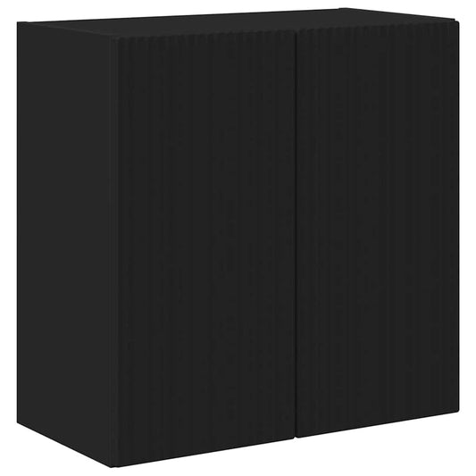TV-Wandschrank Schwarz 59,5 x 31 x 60 cm Holzwerkstoff