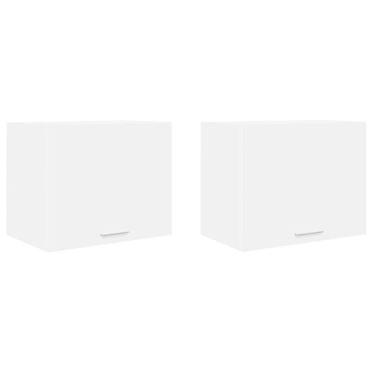 Hängeschrank Riga 2 pcs Weiß 50 x 31 x 40 cm Holzwerkstoff