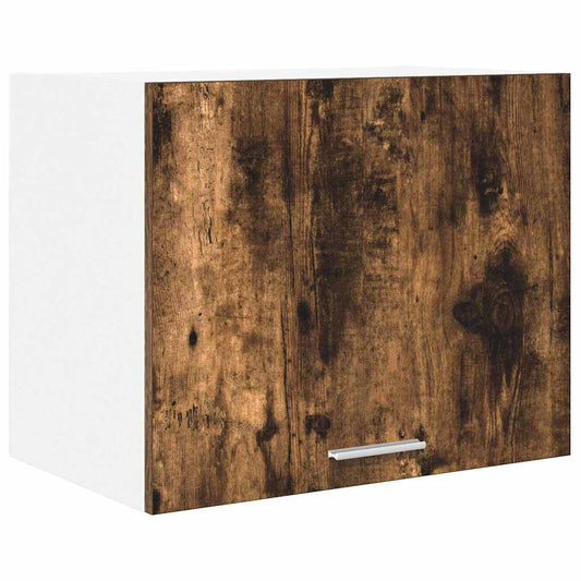 Hängeschrank Riga Geräucherte Eiche und Weiß 50 x 31 x 40 cm