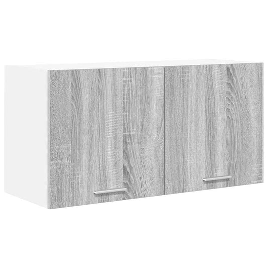 Hängeschrank Riga Graues Sonoma 80 x 31 x 40 cm Holzwerkstoff