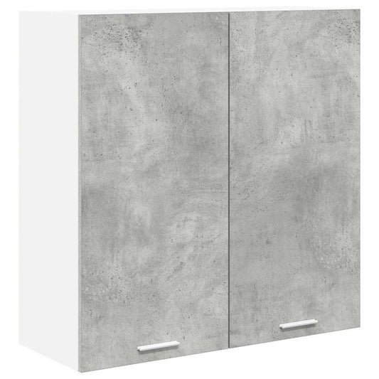 Hängeschrank Riga Beton Grau 80 x 31 x 80 cm Holzwerkstoff