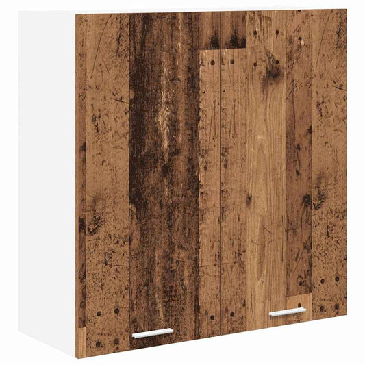 Hängeschrank mit Tür Riga Altholz 80 x 31 x 80 cm Holzwerkstoff
