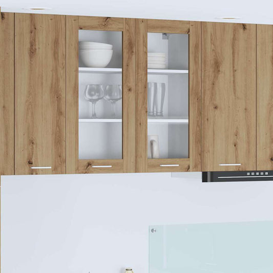Hängeschrank Riga Artisan-Eiche 80 x 31 x 80 cm Holzwerkstoff
