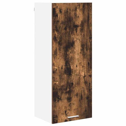 Hängeschrank mit Regal Riga Geräucherte Eiche 40 x 31 x 100 cm