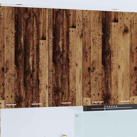 Hängeschrank Riga Altholz 40 x 31 x 100 cm Holzwerkstoff
