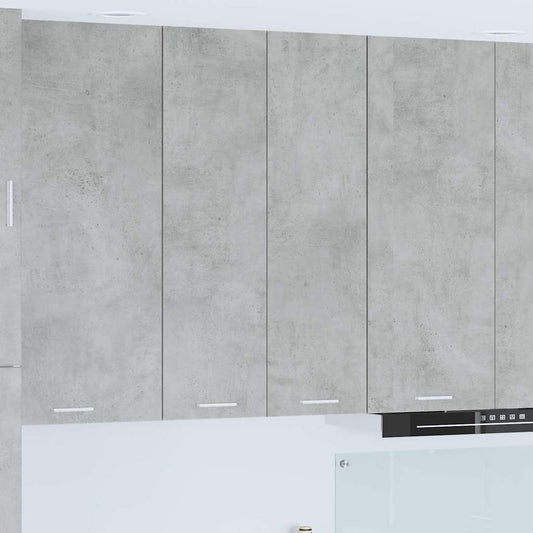 Hängeschrank Riga Beton Grau 60 x 31 x 100 cm Holzwerkstoff