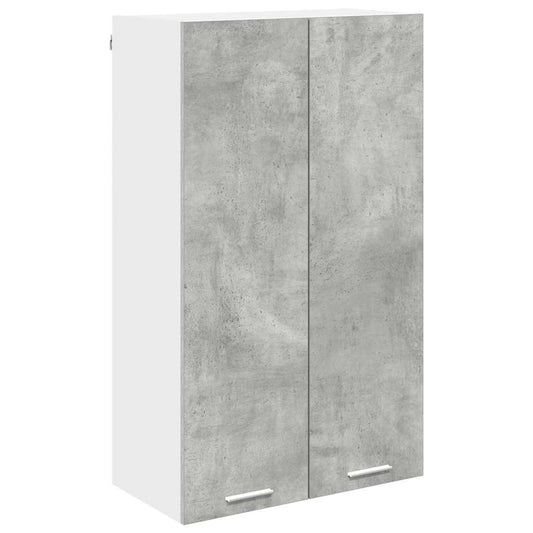 Hängeschrank Riga Beton Grau 60 x 31 x 100 cm Holzwerkstoff
